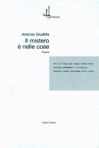  Il mistero &egrave; nelle cose 